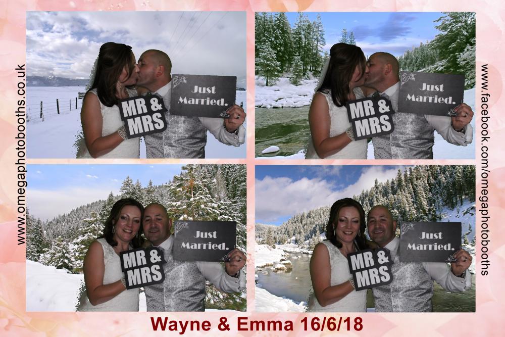 Emma & Wayne's Wedding | View more photos from the event at gallery.omegaphotobooths.co.uk/u/Omega-Photobooths/Emma-Waynes-Wedding